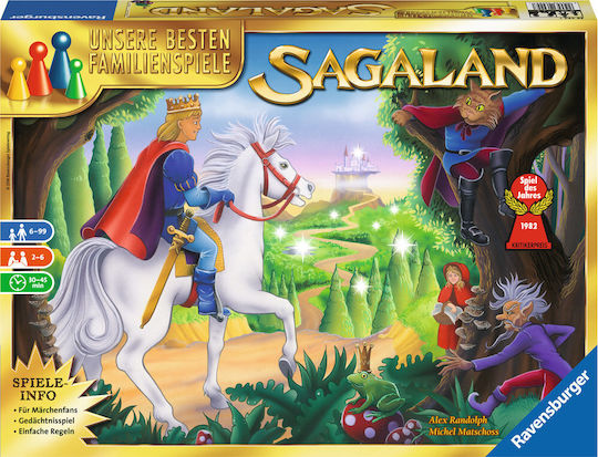 Board Game Sagaland for 2-6 Players 6+ Years Old (EN) Ravensburger