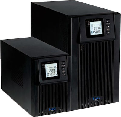 NRG Pro 2000 UPS On-Line 2000VA 1800W με 3 Πρίζες