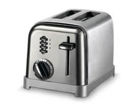 Cuisinart Toaster 2 Slots 900W Inox