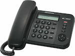 Panasonic KX-TS560 Ενσύρματο Τηλέφωνο Γραφείου Μαύρο