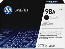 HP 98A Toner Laser Εκτυπωτή Μαύρο 6800 Σελίδων (92298A)
