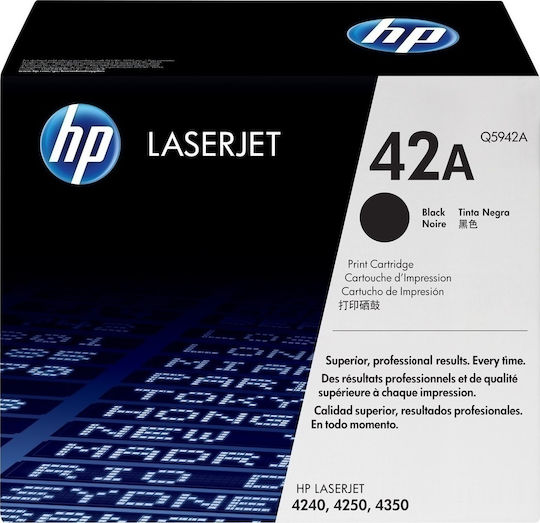 HP 42A Original Toner Laserdrucker Schwarz 10000 Seiten (Q5942A)