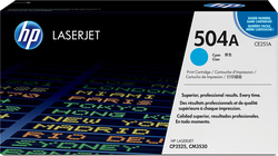 HP 504A Оригинален Тонер Лазерен Принтер Cyan 7...