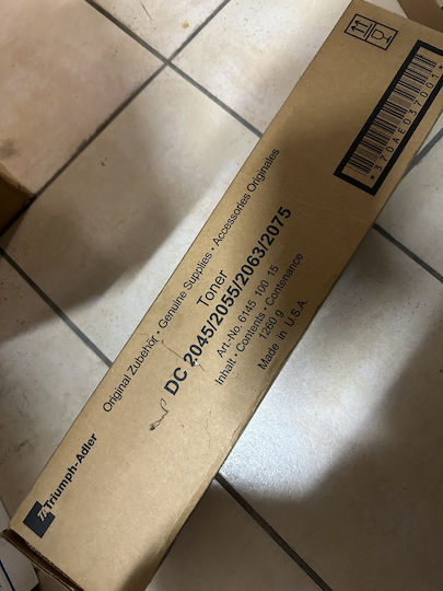 Utax 614510015 Γνήσιο Toner Laser Εκτυπωτή Μαύρο 614510015