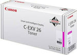 Canon C-EXV26 Toner Laser Εκτυπωτή Ματζέντα 6000 Σελίδων (1658B006)