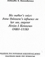 His Mother's Voice: Anna Dalassene's Influence on Her Son, Emperor Alexios I Komnenos (1081 - 1118)