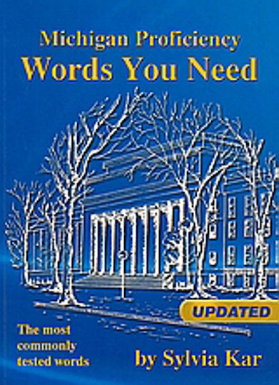 Michigan Proficiency Words You Need, Най-често Проверяваните Думи