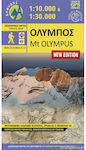 Όλυμπος, Harta de drumeții