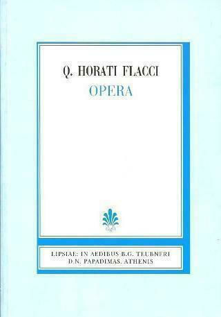 Q. Horati Flacci opera
