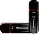 Transcend JetFlash 600 4GB USB 2.0 Stick Black