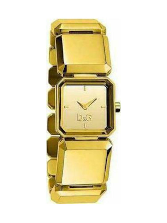 Dolce & Gabbana Uhr mit Gold Metallarmband