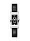 Lacoste Watch with Black Leather Strap