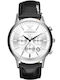 Emporio Armani Men's Watch 43mm Chronograph Battery with Black Leather Strap