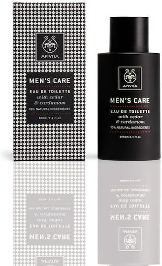 Apivita Men's Care Cedar & Cardamon Eau de Toilette 100ml