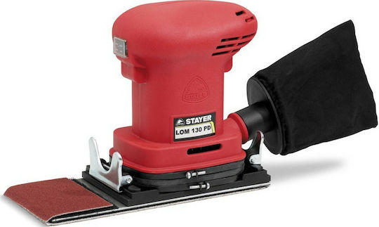 Stayer LOM130PD Electric Pulse Sander 170W with Suction System