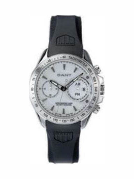Gant Bedford Women's Watch Chronograph with Black Rubber Strap