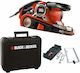Black & Decker KA89EK Ταινιολειαντήρας 750W με Ρύθμιση Ταχύτητας και με Σύστημα Αναρρόφησης