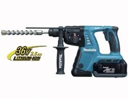 Makita Schlagbohrmaschine Bohrhammer 36V mit 2 Batterien 2.6Ah BHR261DP1