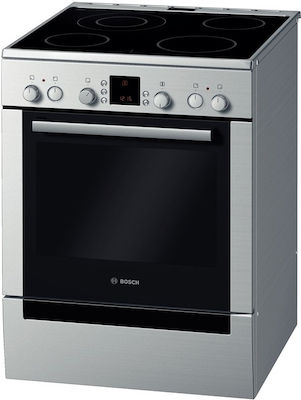 Bosch HCE743350E Stove with Ceramic Burners W60cm Inox