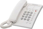 Panasonic KX-TS550 Office Corded Phone White