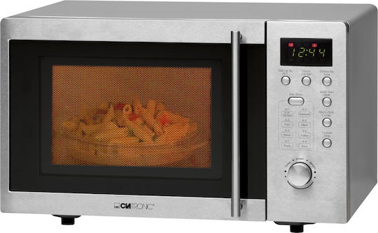 Clatronic Cuptor cu microunde încorporat cu Grill 20lt Gri