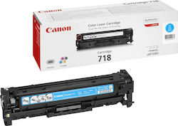 Canon 718 Original Toner Laser Printer Cyan 2900 Pages (2661B002)