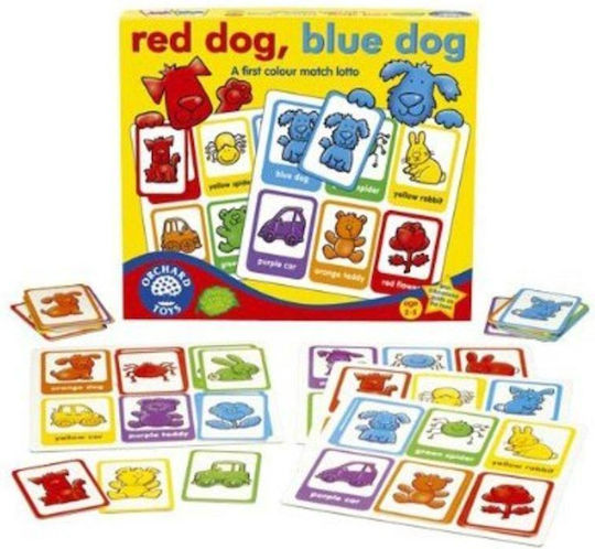 Board Game Red Dog Blue Dog for 2-5 Players 2+ Years Old (EN) Orchard