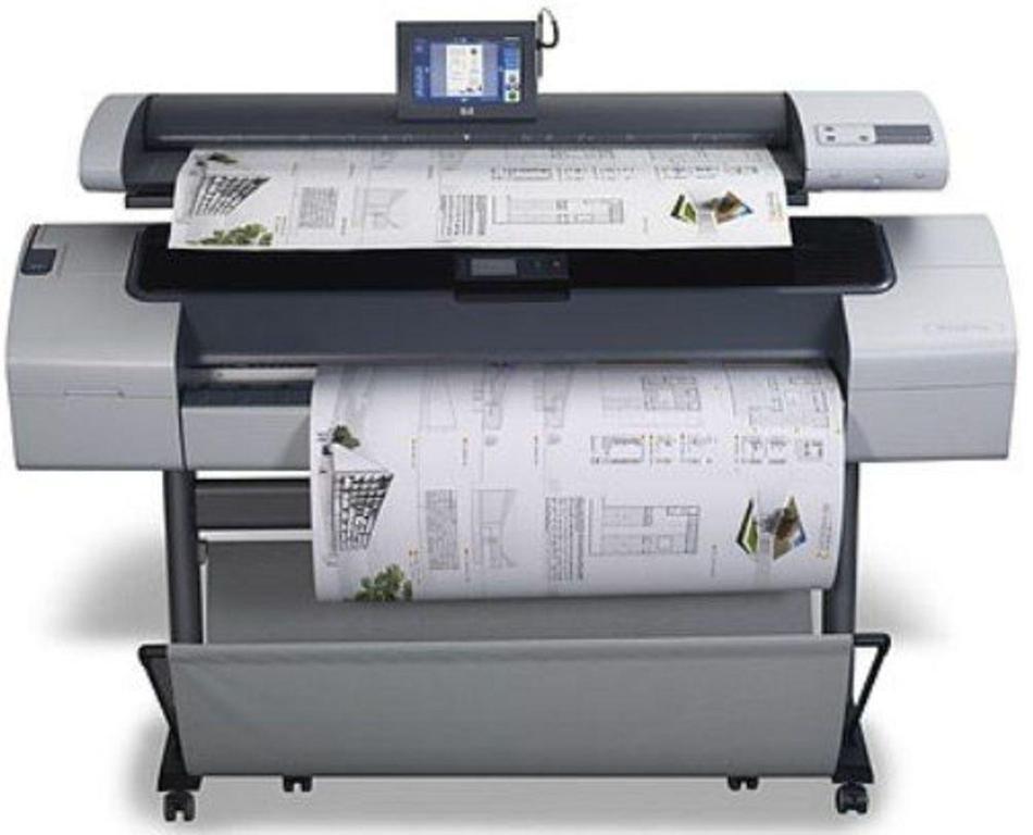 Hp designjet t2300 не загружается