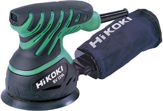 Hitachi SV13YA WBZ Έκκεντρο Τριβείο Χούφτας 125mm Ρεύματος 230W με Ρύθμιση Ταχύτητας και με Σύστημα Αναρρόφησης
