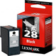 Lexmark 28 Γνήσιο Μελάνι Εκτυπωτή InkJet Μαύρο (18C1428E)