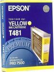 Epson T481 Yellow Original InkJet Printer Ink Yellow (C13T481011)