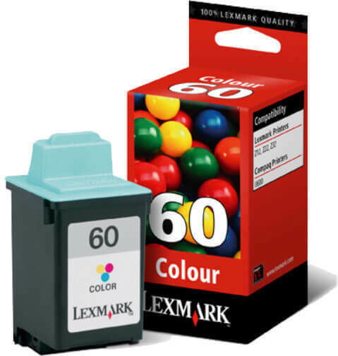 Lexmark 60 Original Cerneală Imprimantă InkJet Multiplu (culoare) (17G0060E)
