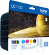 Brother LC1100 Multipack Original Pack of InkJet Printer Inks Multiple (Color) (LC-1100VALBP)