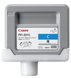 Canon PFI-301C Оригинални мастилени касети за инжекционен принтер Cyan (1487B001)