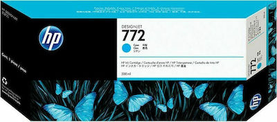 HP 772 Cyan 300ml InkJet Printer Ink Cyan (CN636A)