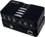 LogiLink Εξωτερική USB Κάρτα Ήχου 7.1 UA0099