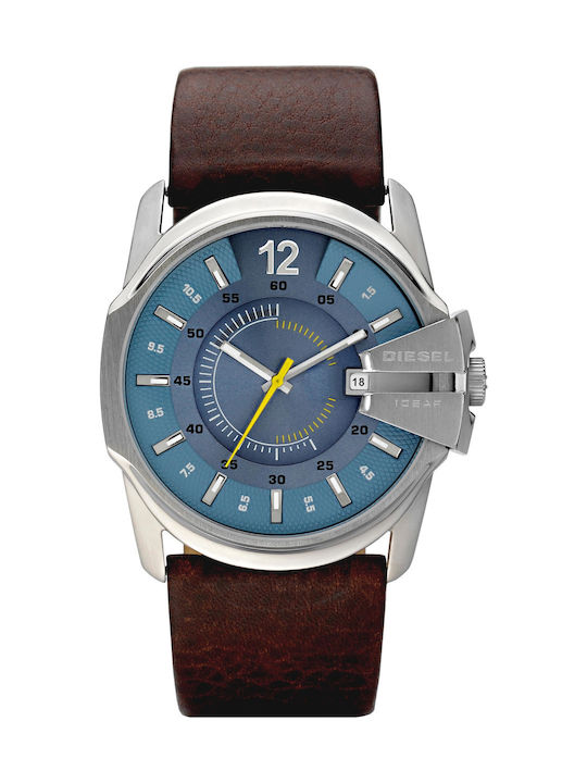 Diesel Master Chief Uhr Batterie mit Braun