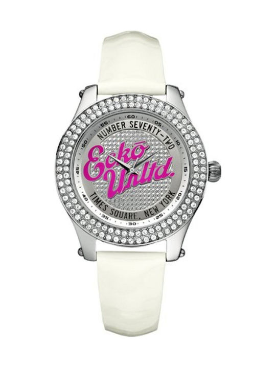 Marc Ecko Womens Watch 39mm Battery with Leathe...