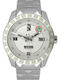 Moschino Γυναικείο Ρολόι 40mm Μπαταρίας με Ασημί Μεταλλικό Μπρασελέ