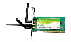 TP-LINK Wireless Card Wi‑Fi 4 (300Mbps) PCI Card