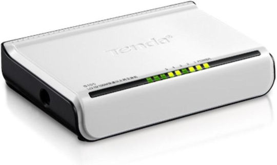 Tenda Unmanaged L2 Switch with 5 Ethernet Ports