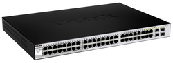 D-Link Managed L2 Switch with 48 Gigabit (1Gbps) Ethernet Ports and 4 SFP Ports