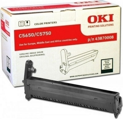 OKI 43870008 Drum Laser Printer Black 20000 Pages