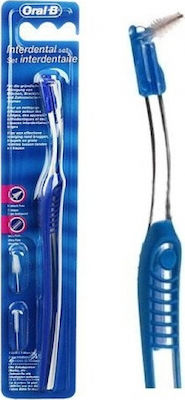 Oral-B Handle with Interdental Brush Refills Mixed Blue 1pcs