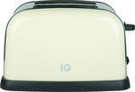 IQ Toaster 2 Slots 850W Beige