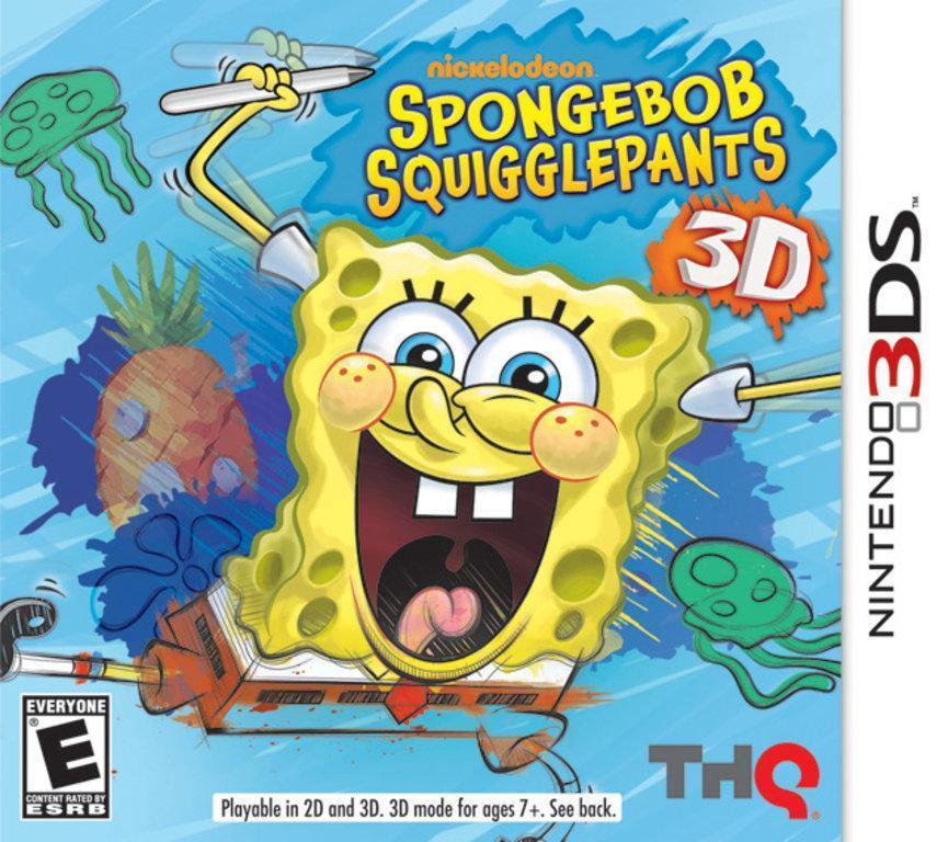 download free spongebob squigglepants nintendo 3ds