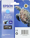 Epson T1572XL InkJet Printer Ink Cyan (C13T15724010)