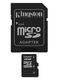 Kingston microSDHC 16GB Class 4 High Speed with Adapter