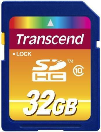 Transcend SDHC 32GB Klasse 10 Hohe Geschwindigkeit