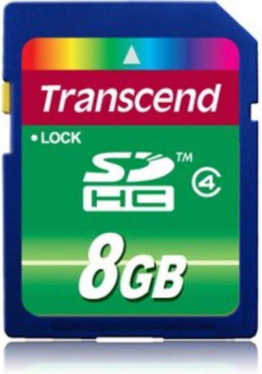 Transcend SDHC 8GB Class 4 Default Speed